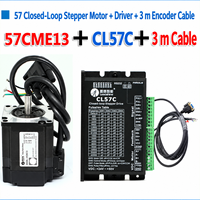 Moteur pas à pas à boucle fermée Leadshine 57CME26 2,6 Nm 5A pour routeur CNC, fraisage et machines d'automatisation