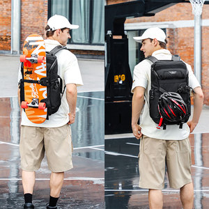 OZUKO 9617 Mochila de Viaje Antirrobo para Patineta, Multifuncional, Informal, para Senderismo, con Compartimento para Portátil de 15.6 Pulgadas - Product Image 5