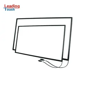 Großhandel Infrarot IR 32 42 46 55 65 70 84 bis 200 Zoll Multi-Touchscreen-Overlay-Frame-Panel-Kit für magischen Spiegel