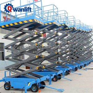 Plataforma Elevadora Hidráulica Mini de 500 kg con Certificación CE ISO, Elevador Electrohidráulico para Trabajos en Altura para la Construcción - Product Image 2