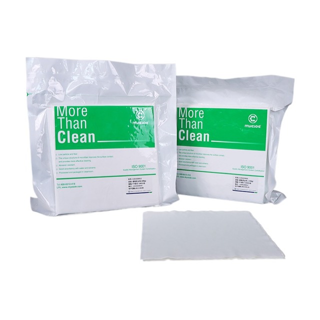 High Quality Manufacture 9x9inch Sub Microfiber Cleaning Cleanroom Wipes Antistatic Cloth for Lens Cleaning
