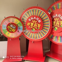 Grande Roue de la Fortune pour Jeu de Loterie, Promotion en Magasin, Motif Personnalisé, Roue Interactif Personnalisable avec Roues
