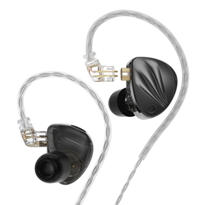 Auricolari Cablati KZ Krila con Interruttore di Regolazione, Cuffie HiFi con Driver Ibrido, Monitor <span class=keywords><strong>In</strong></span>-<span class=keywords><strong>Ear</strong></span> di Qualità Professionale - Product Image 1