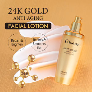Lotion faciale <span class=keywords><strong>en</strong></span> or 24 carats Disaar <span class=keywords><strong>en</strong></span> <span class=keywords><strong>gros</strong></span> avec peptide et niacinamide, réparatrice, éclaircissante, affine et lisse la peau, crème pour le visage - Product Image 3