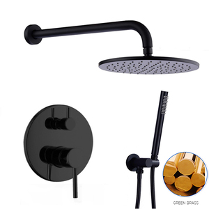 مجموعة خلاط دش نحاسي يعلق على الحائط - Product Image 3