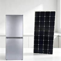 Réfrigérateur solaire portable 12-24V DC pour cuisine, capacité inférieure à 60L, en aluminium, appareil de refroidissement électrique