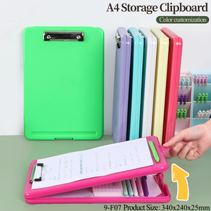 Sunshing điều dưỡng clipboard A4 A5 tập tin lưu trữ hộp Tổ chức Vòng binders văn phòng nộp hồ sơ thư mục văn phòng phẩm hộp A4 clipboard - Product Image 2