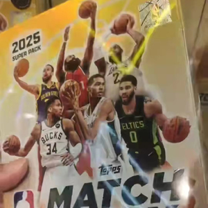2025-26 Topps Match Attax <span class=keywords><strong>NBA</strong></span> Super Pack Edition Boîte scellée 9 cartes * 10 paquets - Product Image 1
