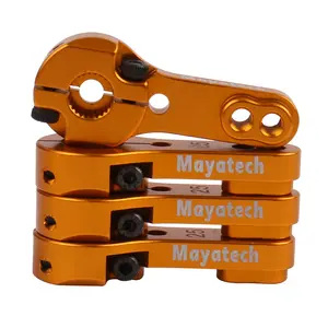 Mayatech FUTABA 25T Gold Standard servo CNC metal model steering arm
