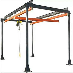 رافعة سكة حديدية ثابتة بحمولة 1 طن مع مسار مغلق ونظام إضاءة - Product Image 1