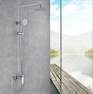 Ensemble <span class=keywords><strong>de</strong></span> douche <span class=keywords><strong>de</strong></span> <span class=keywords><strong>salle</strong></span> <span class=keywords><strong>de</strong></span> <span class=keywords><strong>bain</strong></span> à prix d'usine avec configuration en laiton et acier inoxydable, douchette à noyau <span class=keywords><strong>de</strong></span> valve en céramique - Product Image 4
