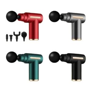 Mini Massage Gun 12 <b>Speed</b> Levels Brushless Motor USB Rechargeable For Neck Back Waist Home Fitness Use - Product Image 3