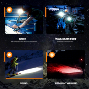 Phares <span class=keywords><strong>LED</strong></span> portables XTE avec capteur de mouvement, interface d'alimentation USB, adaptés pour le camping en plein air, lumières d'urgence - Product Image 6