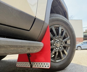 Kích thước lớn bùn Flap giật gân bảo vệ màu đỏ tùy biến thương hiệu TPE EVA chất lượng cao phổ quát với phụ kiện nóng bán bánh xe Fender - Product Image 1