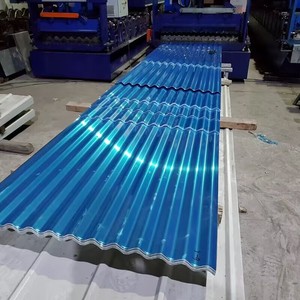 Ventas directas de fábrica <span class=keywords><strong>Calibre</strong></span> 20 0,45mm Hoja de techo de acero corrugado Ppgi galvanizado prepintado - Product Image 4