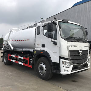 HOWO 6x4 4700 galones Drenaje Limpieza SewerJetting Vacío Succión de aguas residuales Tanque Camión - Product Image 5