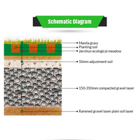 Grille de gravier en nid d'abeille Grille de pelouse HDPE Interlock Grille d'herbe en plastique Pavé dans le parking Fournisseur de jardin