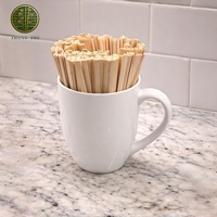 Bâtonnets à café en bambou naturel sans éclats, pour chocolat chaud, thé et boissons, paquet en vrac pour bar à café, restaurant et usage domestique