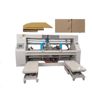 Penjualan langsung pabrik Tiongkok mesin staples kotak bergelombang semi-otomatis mesin pembuat jahitan kardus