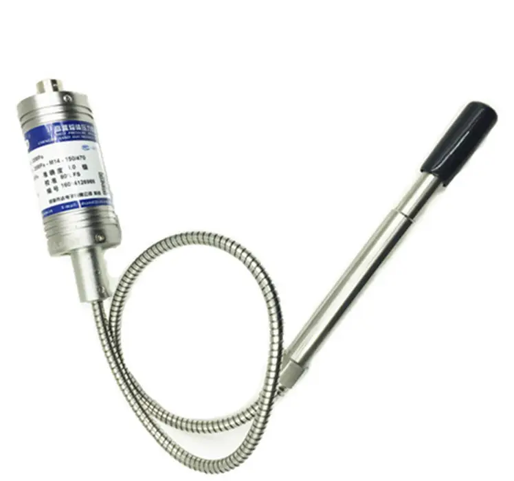 High temperature Transmitter 4-20mA 10000Psi Manifold Melt Transducer Water Pressure Sensor