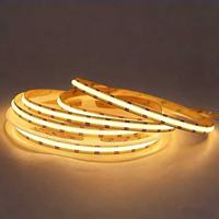 Bande lumineuse LED COB 12V 8mm 320 480 LED, CRI 90 élevé, flexible, lumières FCOB pour rétroéclairage TV, chambre, cuisine, décoration intérieure