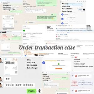 6 "K-Stijl 304 Roestvrijstalen Goothanger Met 1/4 Moer Driver Voor Dakgoot - Product Image 5