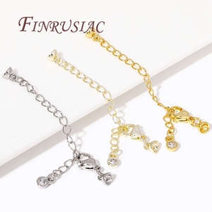 18K vàng mạ tôm hùm Clasp kết thúc Mũ mở rộng chuỗi đuôi cho đồ trang sức tự làm làm cung cấp chất lượng tốt với sự tiện lợi - Product Image 1