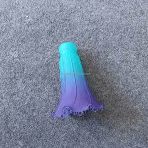 Abat-jour en verre soufflé artisanal bleu pour lampe de table ou de sol, style européen, pour bassin intérieur - Product Image 6