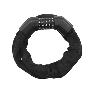 Antivol à chaîne robuste de qualité supérieure <span class=keywords><strong>pour</strong></span> vélos électriques et trottinettes avec fonctions anti-effraction et <span class=keywords><strong>housse</strong></span> résistante aux UV - Product Image 6