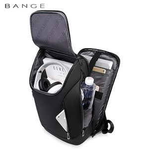 Bange Men's Business <b>Backpack</b> 15.6 Inch <b>Laptop</b> Travel With Usb Charging Port <b>For</b> Office Commute - Product Image 4