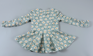 Camisetas de Primavera para Niñas, Camisetas de <span class=keywords><strong>Manga</strong></span> <span class=keywords><strong>Larga</strong></span> con Estampado Personalizado sin Espalda para Bebés y Niñas Pequeñas - Product Image 6