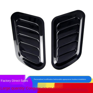 汽车通用装饰发动机罩通风口盖发动机罩汽车气流贴纸汽车车身质量最好 - Product Image 5