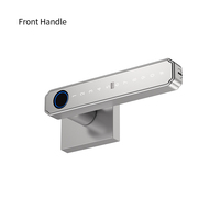 Cerradura Inteligente Tuya con Bluetooth, Entrada sin Llave, Huella Dactilar, Contraseña, Tarjeta IC, Cerradura Interior para Apartamento, Airbnb, Dormitorio