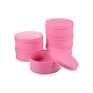 Vàng Đen tinplate nến tins 2oz 4oz 6oz 8oz rỗng Nến Lọ trang trí vàng kim loại container - Product Image 1