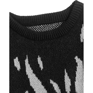 <span class=keywords><strong>Pull</strong></span> à col rond pour hommes, avec logo personnalisé, OEM et ODM, haut en tricot à manches longues, mode, <span class=keywords><strong>maille</strong></span>, jersey, <span class=keywords><strong>pull</strong></span> tricoté pour l'hiver - Product Image 4