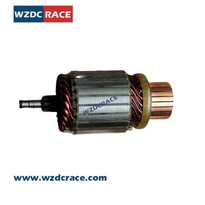 โรเตอร์อาร์เมเจอร์มอเตอร์สตาร์ท WZDC RACE 12V 107.5 มม. เส้นผ่านศูนย์กลางภายนอก 44.3 มม. สำหรับเปลี่ยนซ่อม - Product Image 1
