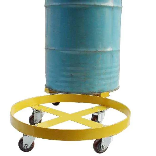 Hot cakes portable rugged stainless steel Oil Drum Dolly Mover Cart for transporting Steel Round Oil Drum Dolly Mover Cart