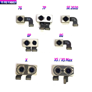 Ban Đầu Thay Thế Phía Sau Trở Lại Máy Ảnh Với Cảm Biến Cho <span class=keywords><strong>Iphone</strong></span> 14 Pro Max 14 Cộng Với 13 12 11 XS X Max Trở Lại Máy Ảnh Màu Xanh Ánh Sáng Focusin - Product Image 4