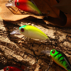 Spigola <span class=keywords><strong>Esche</strong></span> Da Pesca CrankBait Crank Bait Tackle Artificiale Duro Richiamo di Pesca 4.5 centimetri 4g - Product Image 4