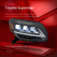 Feux avant Veidt pour Toyota 4Runner 06-13, phares à LED modifiés avec projecteur et feux de jour