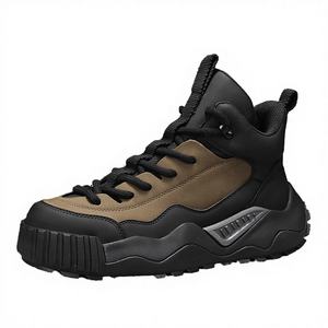 Zapatos de Seguridad CHITED para Hombre, Ligeros, Transpirables, con Puntera de Acero, Antiaplastamiento, Antipinchazos, Resistentes al Desgaste, con Parte Superior de Hierro Genuino - Product Image 2
