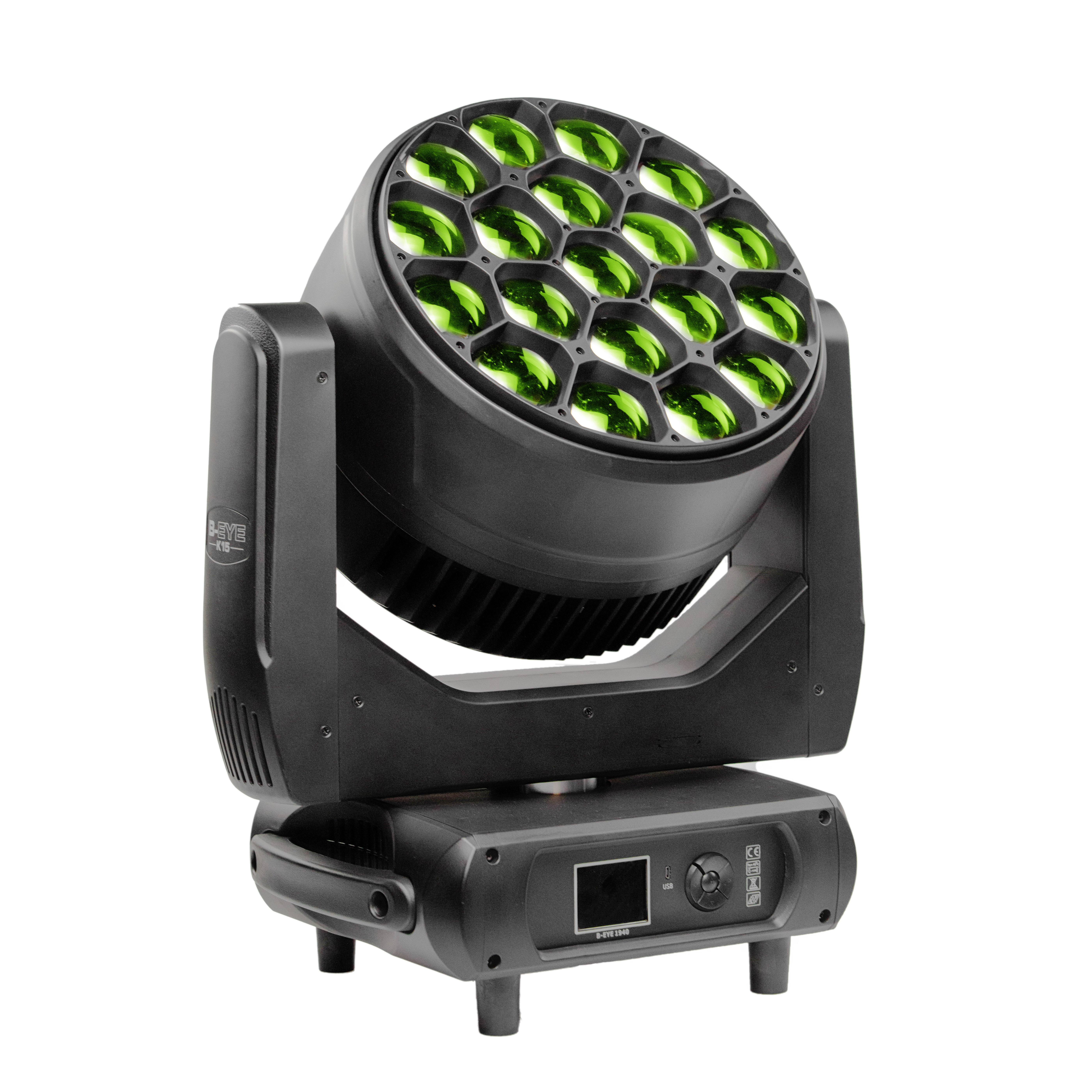 Bee Eye K15 LED Moving Head Wash 19x40w - RGBW 4in1 Light