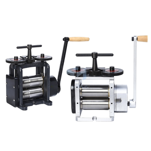 Suministro de fábrica Manual Two Roll SS Half Round Rolling Mill - <span class=keywords><strong>Goldsmith</strong></span> Jewelry Tool para hoja de oro/alambre/pulsera - Product Image 6