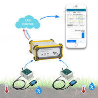 Capteur d'humidité du sol lorawan sans fil de haute précision humidimètre numérique du sol équipement d'essai de sol pour l'agriculture