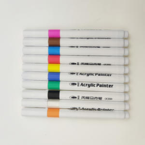 Ensemble de stylos marqueurs permanents imperméables à l'acrylique pour toutes les surfaces, bois, plastique, verre, céramique, tissu - Product Image 2