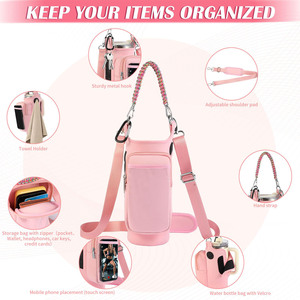Bolsa Deportiva Magnética en Oferta, Bolsa para Botella de Agua con Bolsillo para Teléfono, para Gimnasio, Bolsa Refrigerante Magnética - Product Image 2