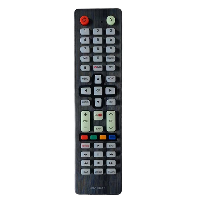 HD-1033++ Universal TV Box Remote Control Use for TV Box HD SAT Receiver