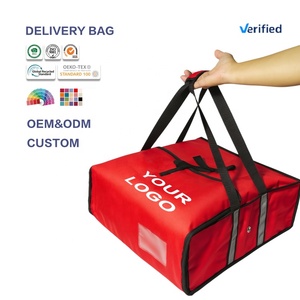 Huahao Takeaway Quente Isolado Térmico Com Logotipo Pizza Entrega Mochila Entrega Saco De Entrega De Comida - Product Image 1