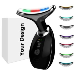 Home SPA Facial and Neck <b>Massager</b> Handheld Rechargeable Beauty Device for Skin Care Home Use - Product Image 4