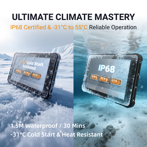 Nueva Tableta Industrial Resistente H81 con Escáner de Código de Barras, 4G, Impermeable, a Prueba de Explosiones, MTK Octa Core, Android 15, 8GB, 12000mAh - Product Image 2